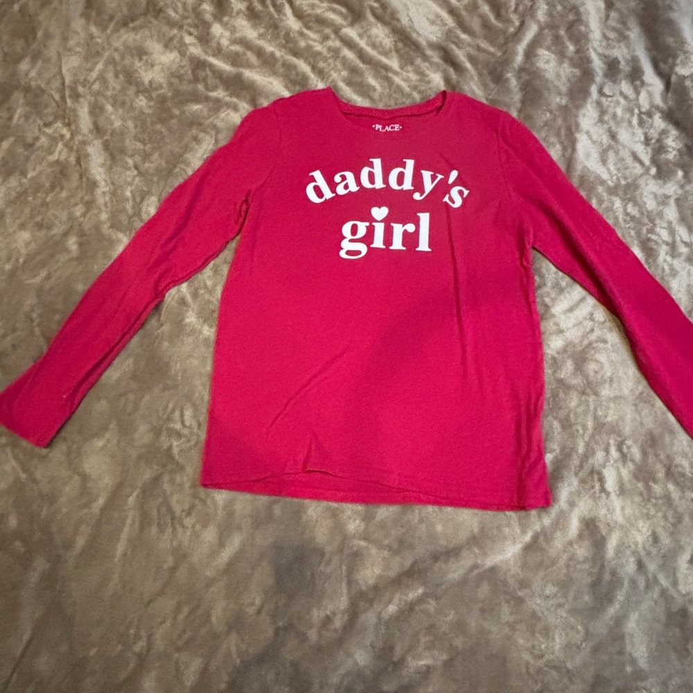 The Children's Place Red Long Sleeve Tee